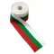 Трикольорна лента с ширина 9 см.
