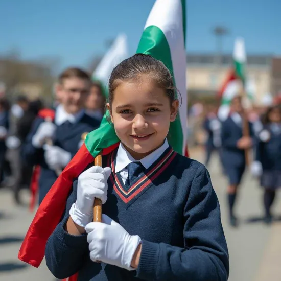 Бели ръкавици за знаменосци