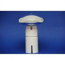 Декоративен връх тип Гъба - сребрист