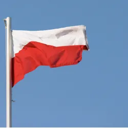 Знаме на Полша за външни условия