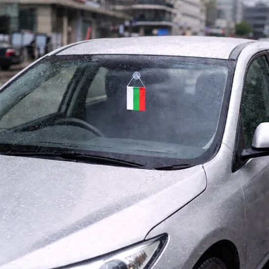 Знаме на България 10/14 см. за автомобил с вакуум 