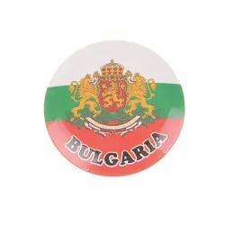 Сувенирна значка с герб на България и надпис