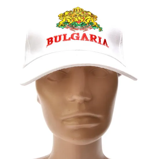 Шапка България с бродиран герб