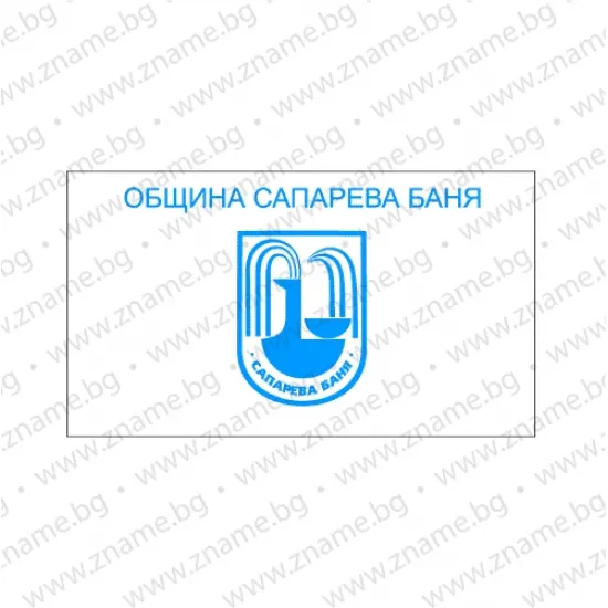 Знаме на Община Сапарева баня