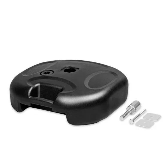 ПВЦ водна база / основа със стоманен ротатор