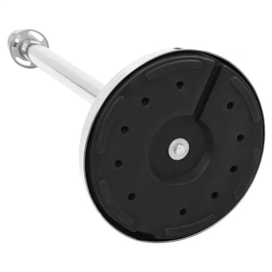 Комплект две сребристи ограничителни колчета с едно усукано синьо въже