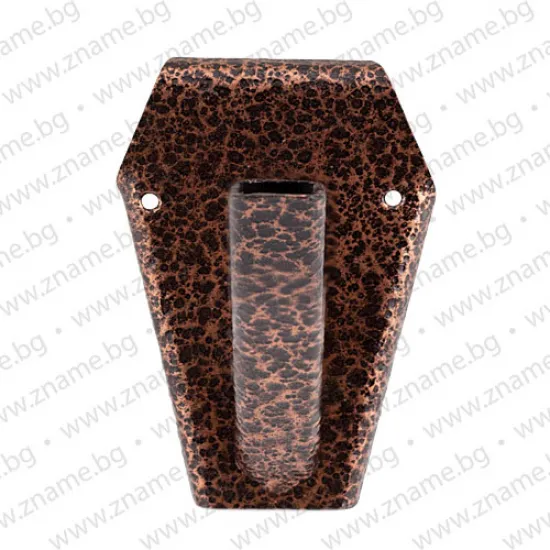 Фасадна стойка за едно знаме с пръчка