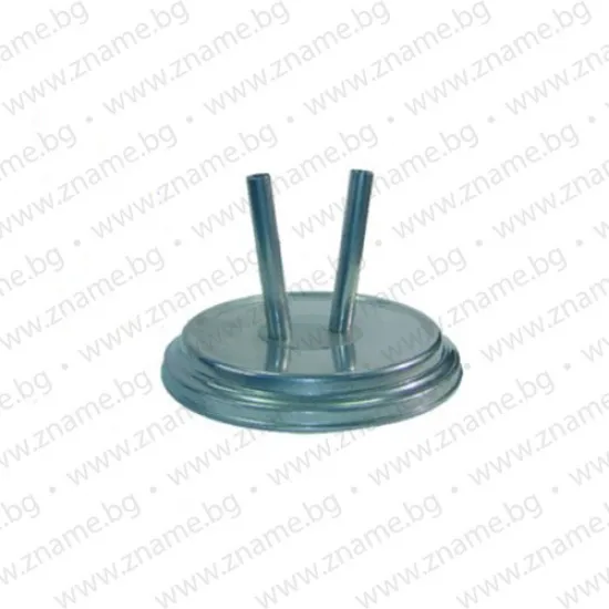 Метална интериорна стойка за зала за две знамена 