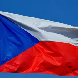 Знаме на Чехия за външни условия
