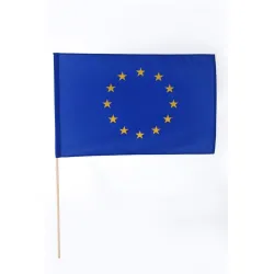 Знаме на Европейски съюз 15/21 см. с дървена клечка