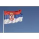 Знаме на Сърбия за външни условия