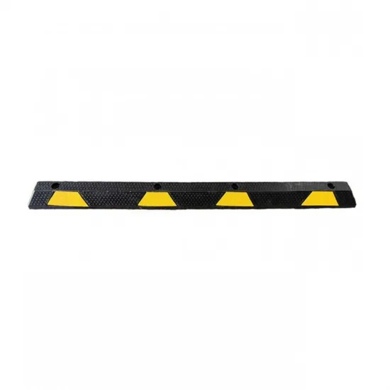 Светлоотразителен паркинг ограничител 165/15/10 см