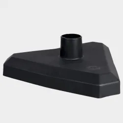 Триъгълна основа с цимент за ПВЦ разделително колче.