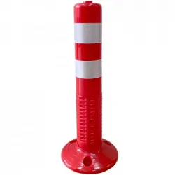 Сигнално гъвкаво колче 45 см. PU R