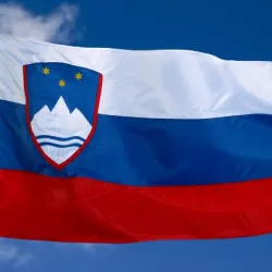 Знаме на Словения за външни условия