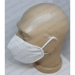 Четирислойна маска за лице с външен хидрофобиран слой за многократна употреба