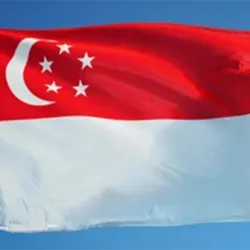 Знаме на Сингапур