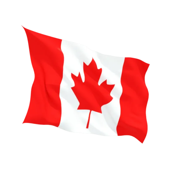 Знаме на Канада печат