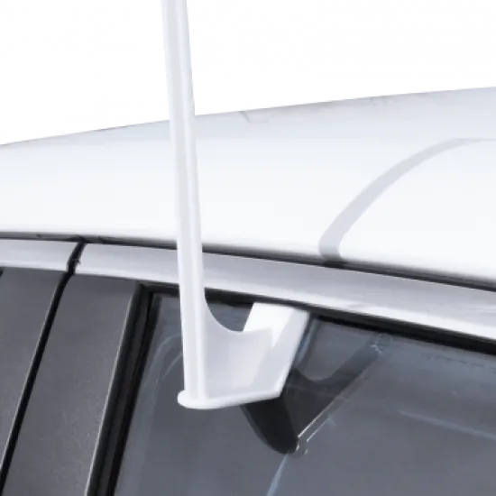 Знаме по Ваш дизайн със стойка за стъкло на автомобил