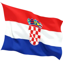 Знаме на Хърватия за външни условия