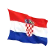 Знаме на Хърватия за външни условия