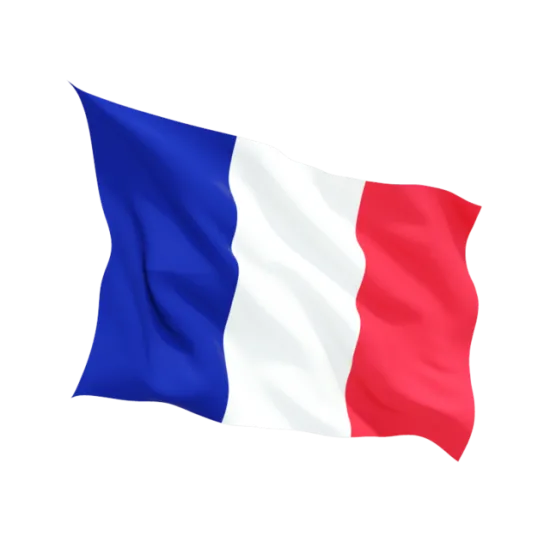 Знаме на Франция за външни условия