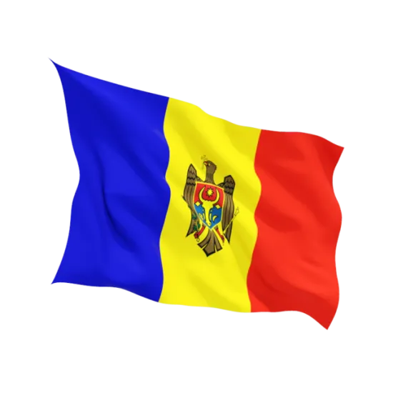 Знаме на Молдова за външни условия
