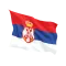 Знаме на Сърбия за външни условия